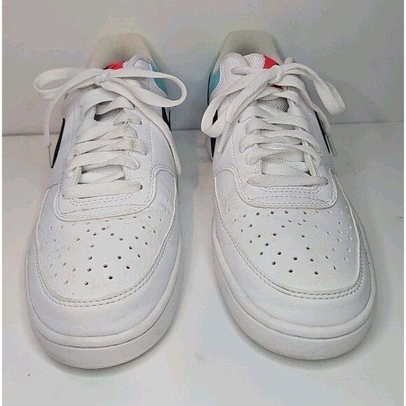 Nike Women's Court Vision LO CZ9352-100 Running Trainer Sneaker Womens Size 10 - Picture 2 of 8